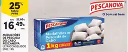 Continente medalhões de pescada do cabo pescanova promoção