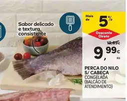 Continente Perca do nilo s/cabeça promoção