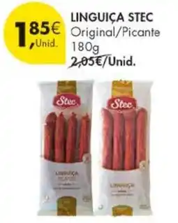 Pingo Doce Linguiça stec original/picante promoção