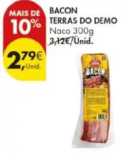 Pingo Doce Bacon terras do demo promoção
