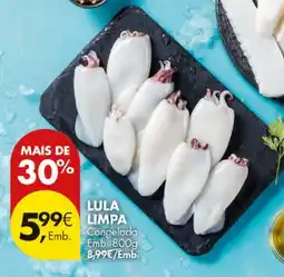 Pingo Doce Lula limpa promoção