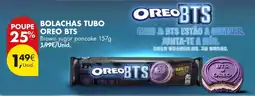 Pingo Doce oreo bts bolachas tubo promoção