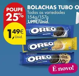 Pingo Doce Bolachas tubo oreo promoção