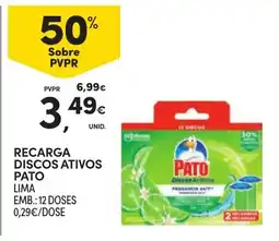 Continente recarga discos ativos pato lima promoção
