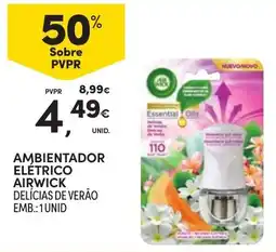 Continente ambientador elétrico airwick delícias de verão promoção