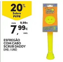 Continente esfregão com cabo scrub daddy promoção