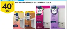 Continente ambientadores one da marca glade promoção