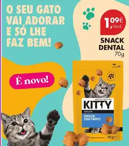 Pingo Doce kitty snack dentário adultos promoção