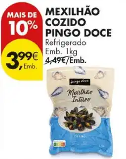 Pingo Doce Mexilhão cozido pingo doce promoção