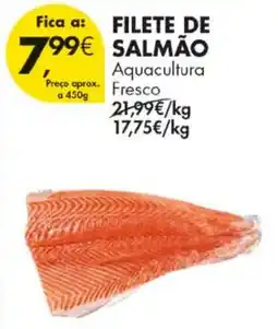 Pingo Doce Filete de salmão aquacultura promoção