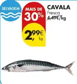 Pingo Doce Cavala selvagem fresca promoção