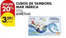 Pingo Doce Cubos de tamboril mar ibérica promoção