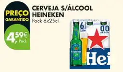 Pingo Doce Cerveja s/alcool heineken promoção
