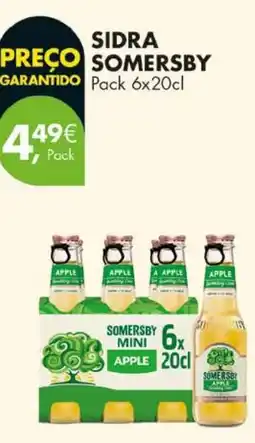 Pingo Doce Sidra somersby apple promoção