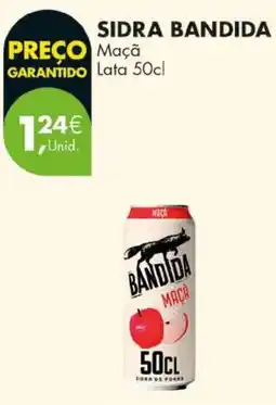 Pingo Doce Sidra bandida maçã promoção