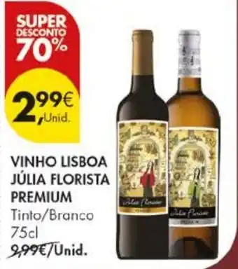 Pingo Doce vinho lisboa júlia florista premium promoção