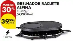 Pingo Doce grelhador raclette alpina promoção
