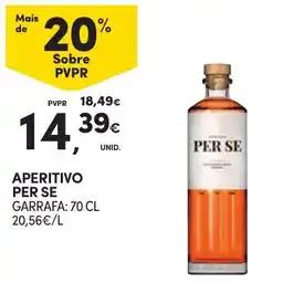 Continente Aperitivo per se promoção