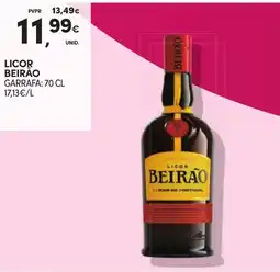 Continente Licor beirão promoção