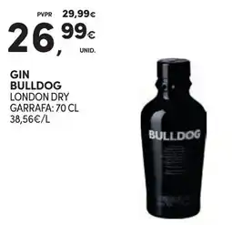 Continente gin bulldog promoção
