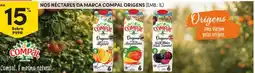 Continente Nós néctares da marca compal origens promoção