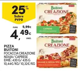 Continente pizza buitoni promoção