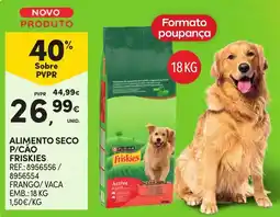 Continente Alimento seco p/cão friskies promoção