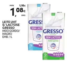 Continente Leite uht s/ lactose gresso promoção