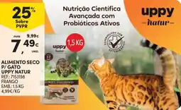 Continente Alimento seco P/gato uppy natur promoção
