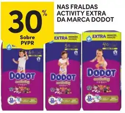 Continente Fraldas activity extra da marca dodot promoção