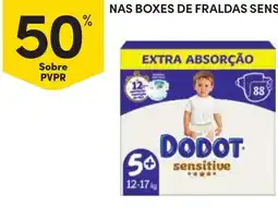 Continente Dodot sensitive promoção