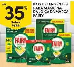 Continente Detergente para máquina da loiça da marca fairy promoção
