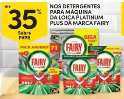 Continente Detergente para máquina da loiça platinum plus da marca fairy promoção