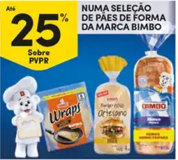 Continente Numa seleção de pães de forma da marca bimbo promoção