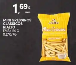 Continente Mini gressinos clássicos rialto promoção