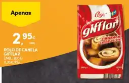 Continente Rolo de canela gifflar promoção