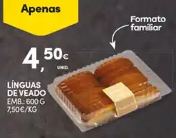 Continente Línguas de veado promoção