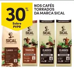 Continente Nos cafés torrados da marca sical promoção