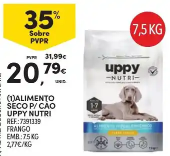 Continente Alimento seco p/ cão uppy nutri promoção