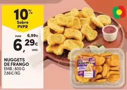 Continente Nuggets de frango promoção