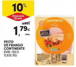 Continente Peito de frango continente promoção