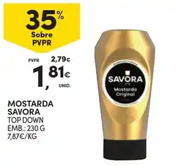 Continente Mostarda savora promoção