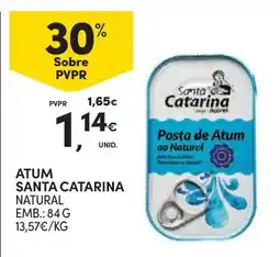 Continente Atum santa catarina natural promoção