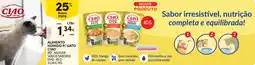 Continente Alimento Humido P/ Gato Ciao promoção