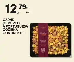Continente Carne de porco à portuguesa cozinha continente promoção