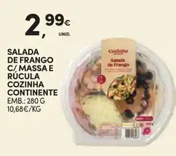 Continente Salada de frango cozinha continente promoção