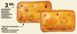 Continente empanada de atum/frango e cogumelos cozinha continente promoção