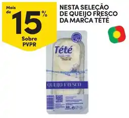 Continente Queijo fresco tété promoção