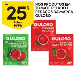 Continente Guloso tomate pelado promoção