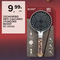 Continente Chuveiro anti-calcário boost promoção